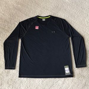 Men’s Under Armour Catalyst Long Sleeve Training T-Shirt Black XXL